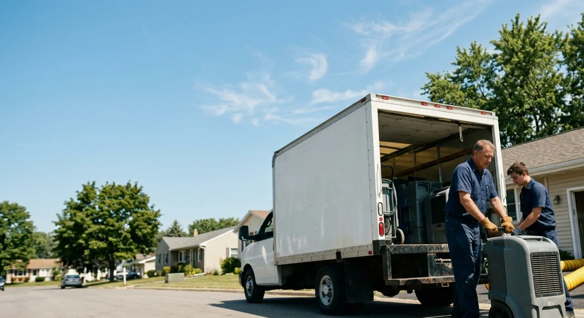 Water Damage Cleanup in Itasca, IL near me